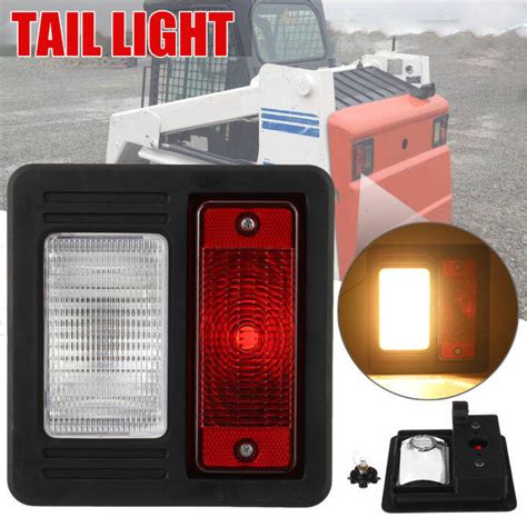 rear lights on skid steer not working|S175 Bobcat white rear lights don't work .